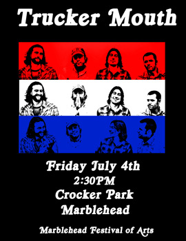 Trucker Mouth, Fouth of July at Crocker Park, Marblehead, MA
